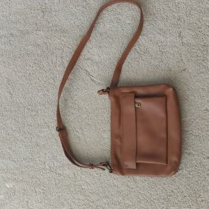 Faux Leather Crossbody